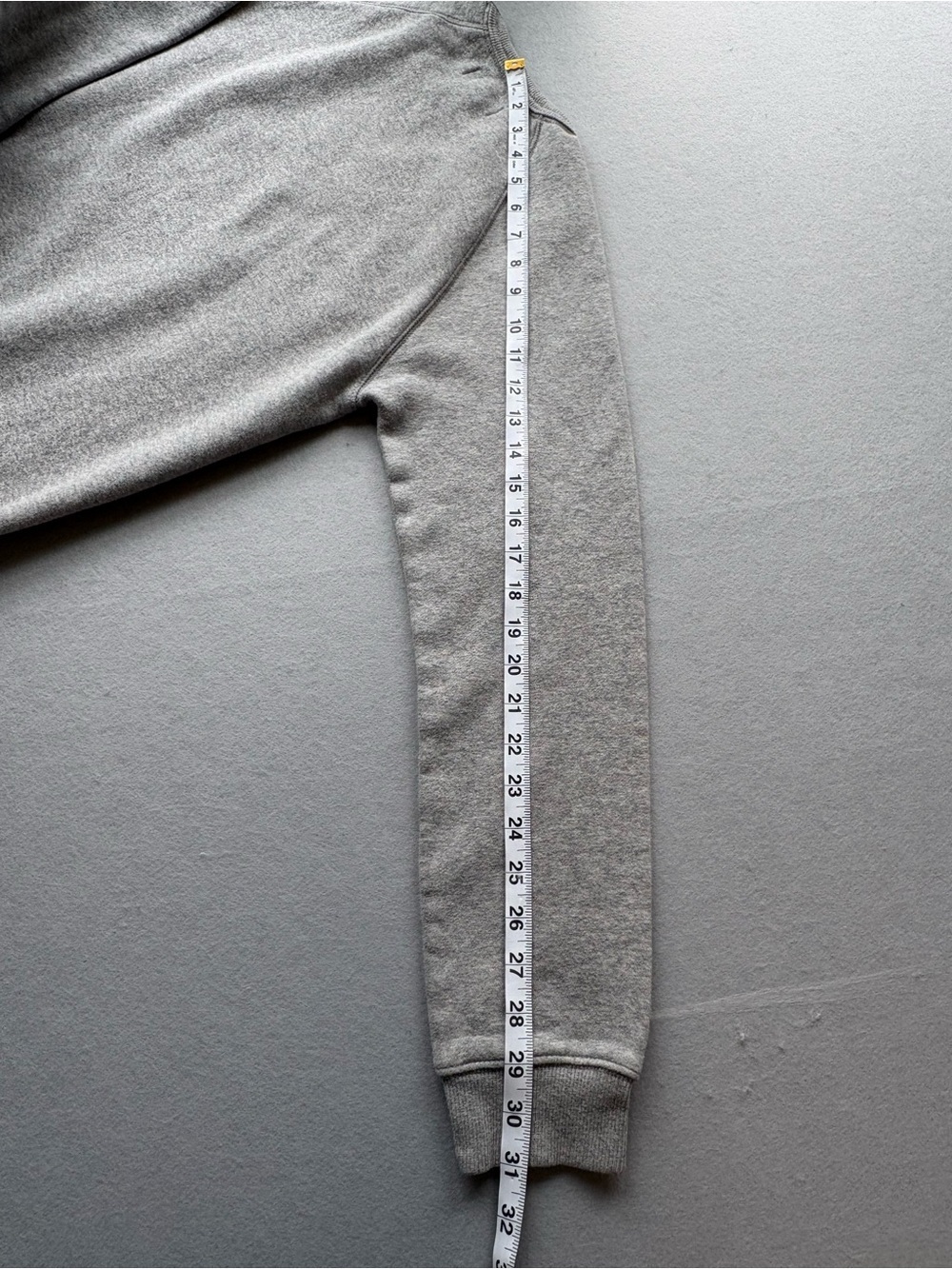 adidas Light Gray Crewneck Sweatshirt with White Trefoil unisex sz S - Picture 10 of 10